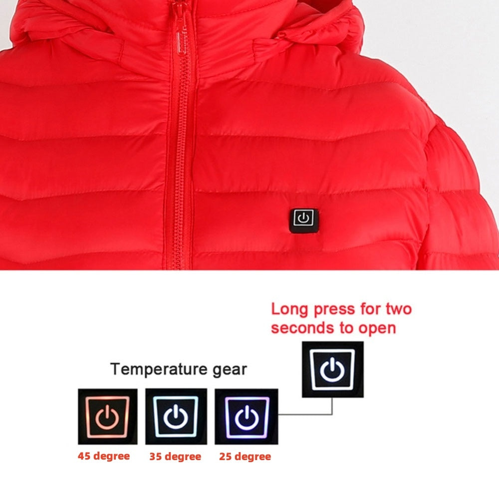 VoltWarm™ Heated Jacket – USB-Powered Thermal Coat for Winter Comfort