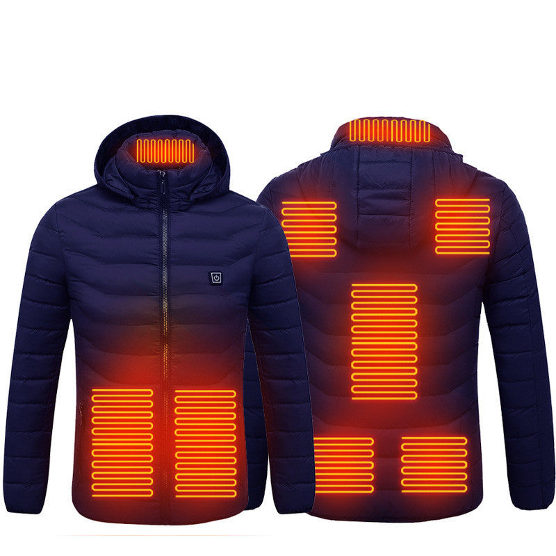VoltWarm™ Heated Jacket – USB-Powered Thermal Coat for Winter Comfort