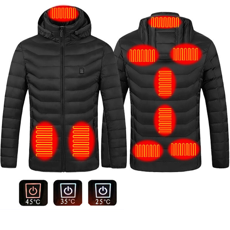 VoltWarm™ Heated Jacket – USB-Powered Thermal Coat for Winter Comfort